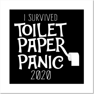 Toilet Paper Panic 2020 Posters and Art